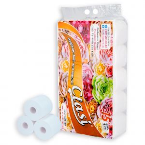 GVS cao cấp hoa hồng 4 lớp, 15 cuộn/dây