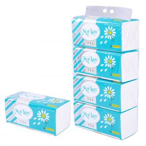 Rút cao cấp Hoa cúc 3 lớp, 190 tờ/gói, 4 gói/lốc