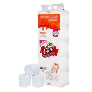 GVS cao cấp Mylan em bé 4 lớp (không lõi), 10 cuộn/dây