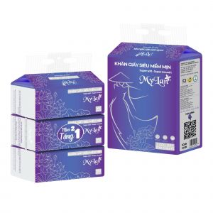 Dây giấy rút Mylan siêu mềm mịn 510 tờ/ gói , 3 gói /dây