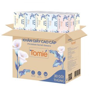 Giấy rút đa năng TOMIÉ 300 tờ (175*118), 30 gói/thùng