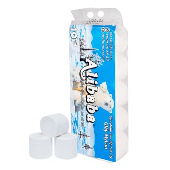 GVS cao cấp gấu bắc cực xanh 3 lớp (không lõi), 10 cuộn/dây