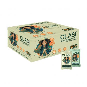 Khăn nén cao cấp CLASI (50 cái/hộp)
