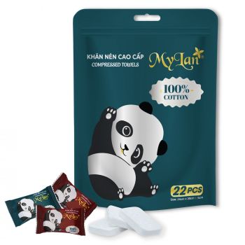 KHĂN NÉN CAO CẤP MYLAN 22 CÁI/GÓI