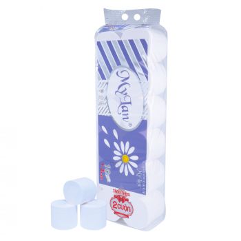 Giấy vệ sinh cao cấp hoa cúc không lõi 12 cuộn/lốc
