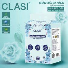 Khăn giấy rút đa năng Clasi 586 tờ