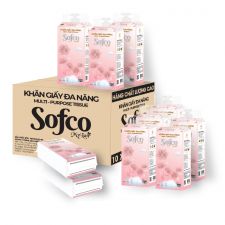 Dây Khăn giấy đa năng SOFCO 1000 tờ (10 dây/thùng)