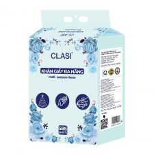 Khăn giấy rút đa năng Clasi 586 tờ