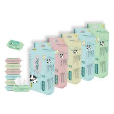Khăn ướt mini cao cấp Mylan lốc 8 gói, 8 miếng/gói