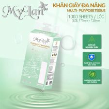 Khăn giấy đa năng MYLAN 1000 tờ (10 dây/thùng)